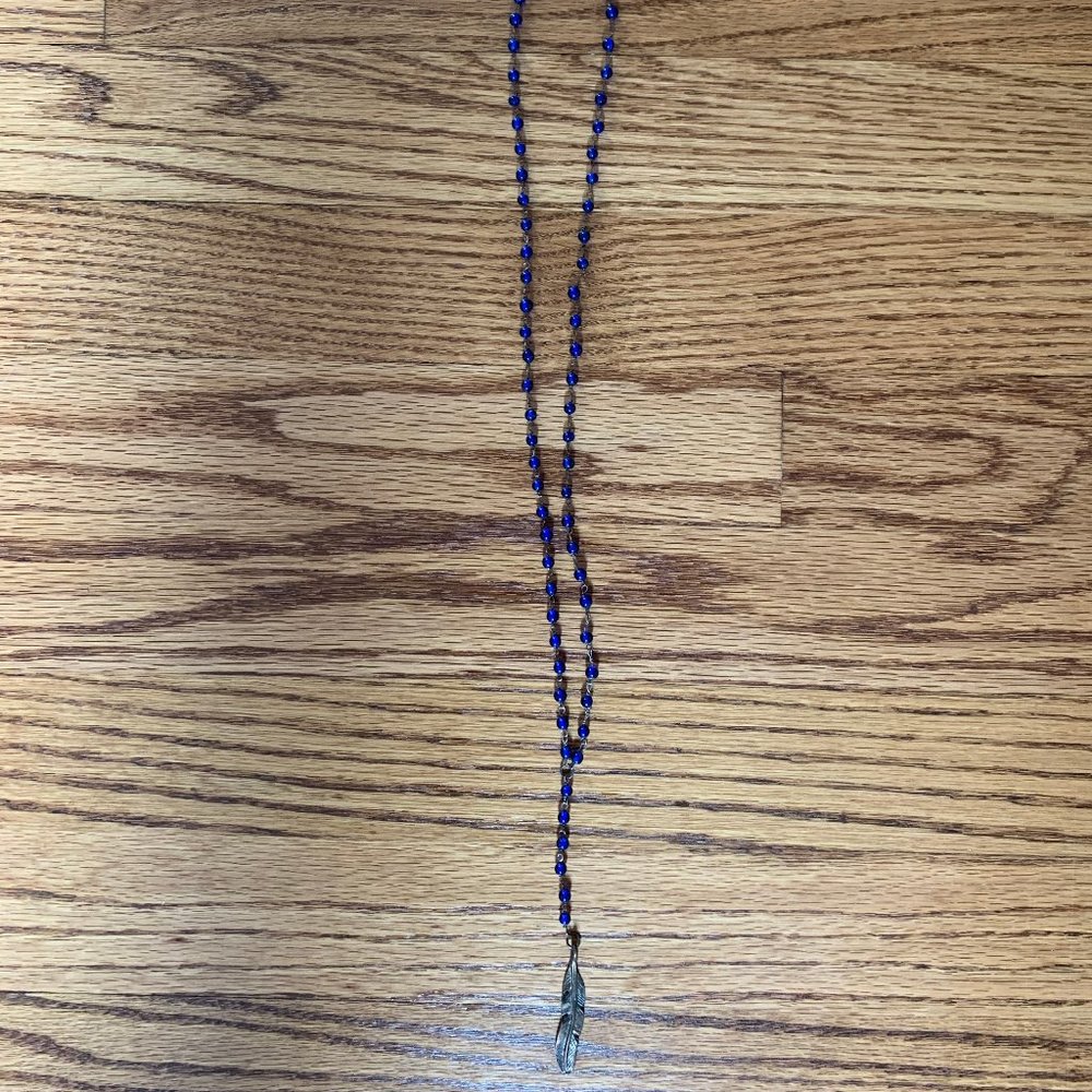 Free People Rosary Necklace